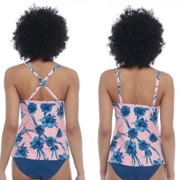 NEW Skye Swimwear Elsie Haven Floral Tankini Top SIZE‎ SMALL - Picture 2 of 2